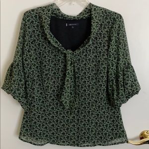 Anne Klein Printed Blouse